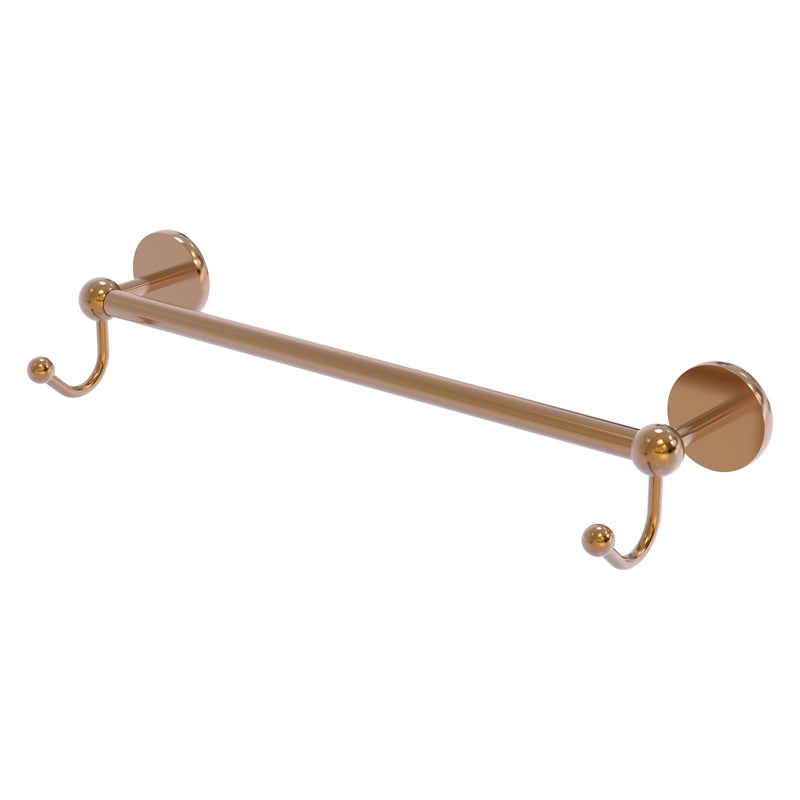 Prestige Skyline Collection Towel Bar with Integrated Hooks