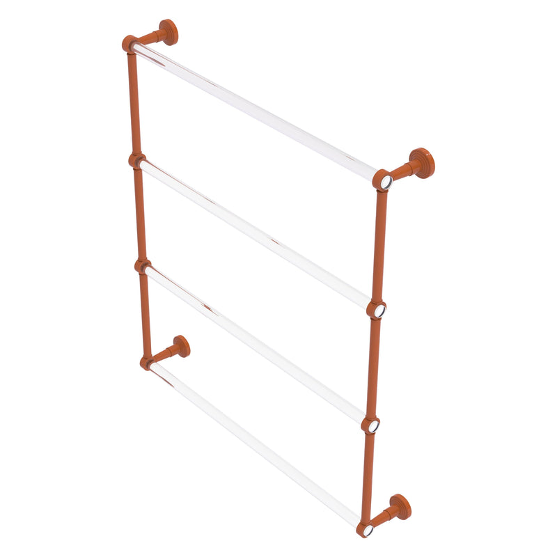 Pacific Beach Collection 4 Tier Ladder Towel Bar with Smooth Accents