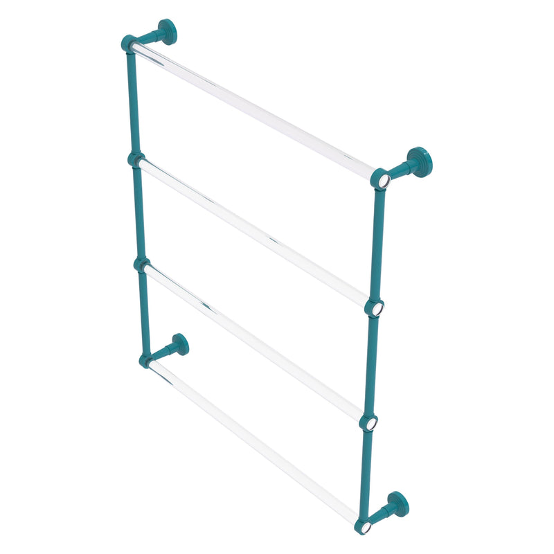 Pacific Beach Collection 4 Tier Ladder Towel Bar with Smooth Accents