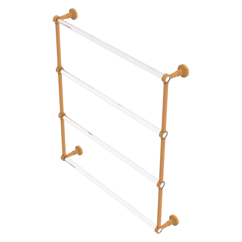 Pacific Beach Collection 4 Tier Ladder Towel Bar with Smooth Accents