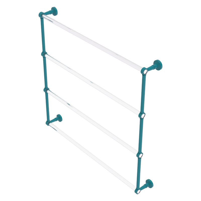 Pacific Beach Collection 4 Tier Ladder Towel Bar with Smooth Accents