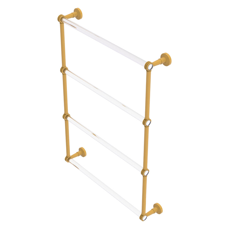 Pacific Beach Collection 4 Tier Ladder Towel Bar with Dotted Accents