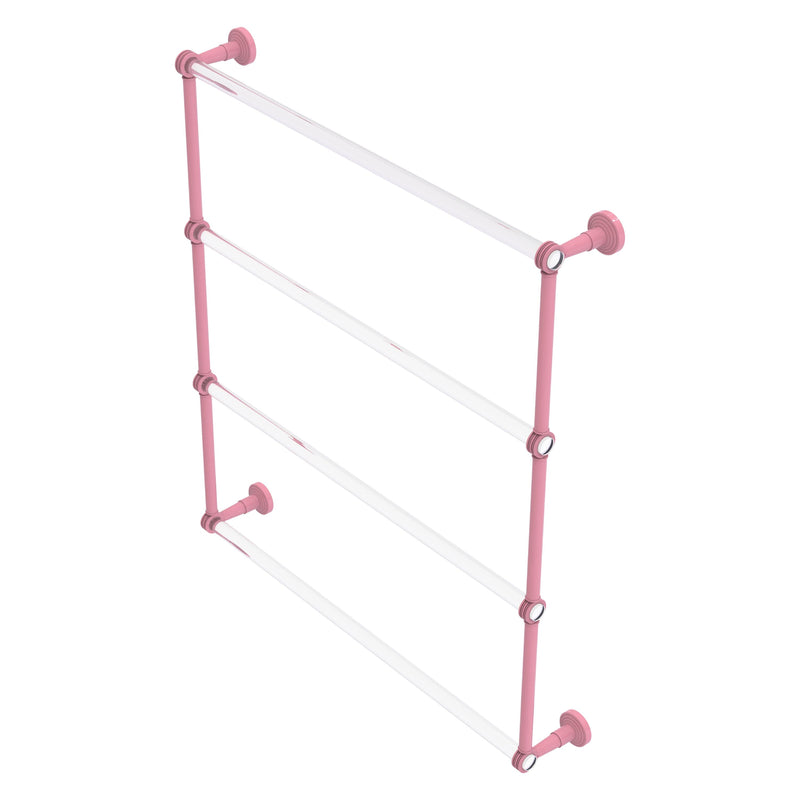 Pacific Beach Collection 4 Tier Ladder Towel Bar with Dotted Accents