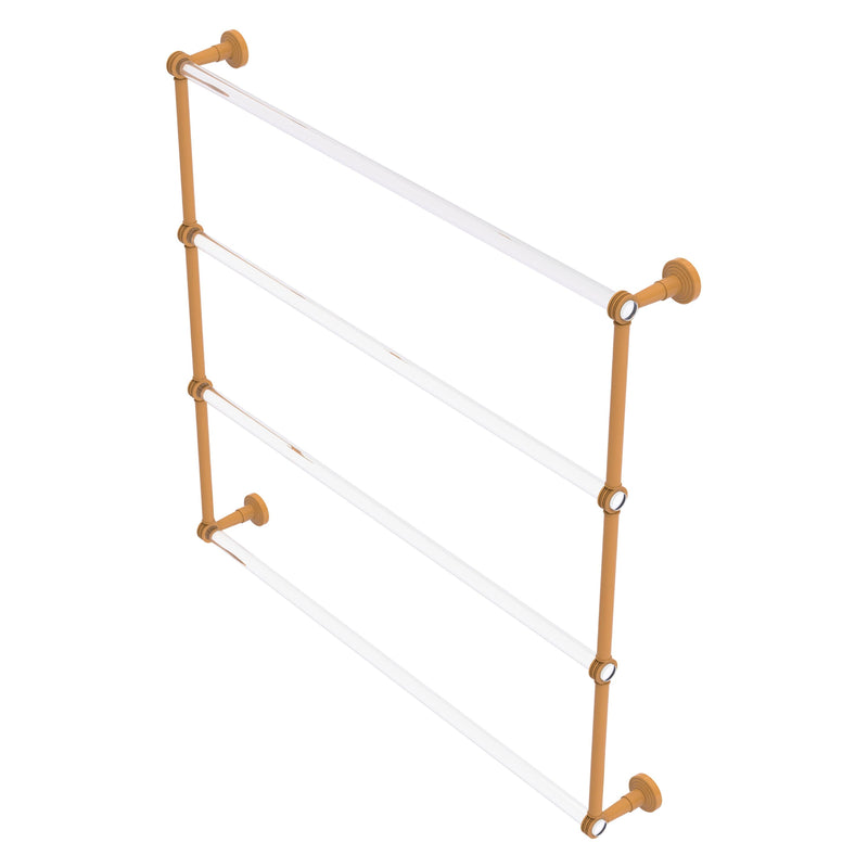 Pacific Beach Collection 4 Tier Ladder Towel Bar with Dotted Accents