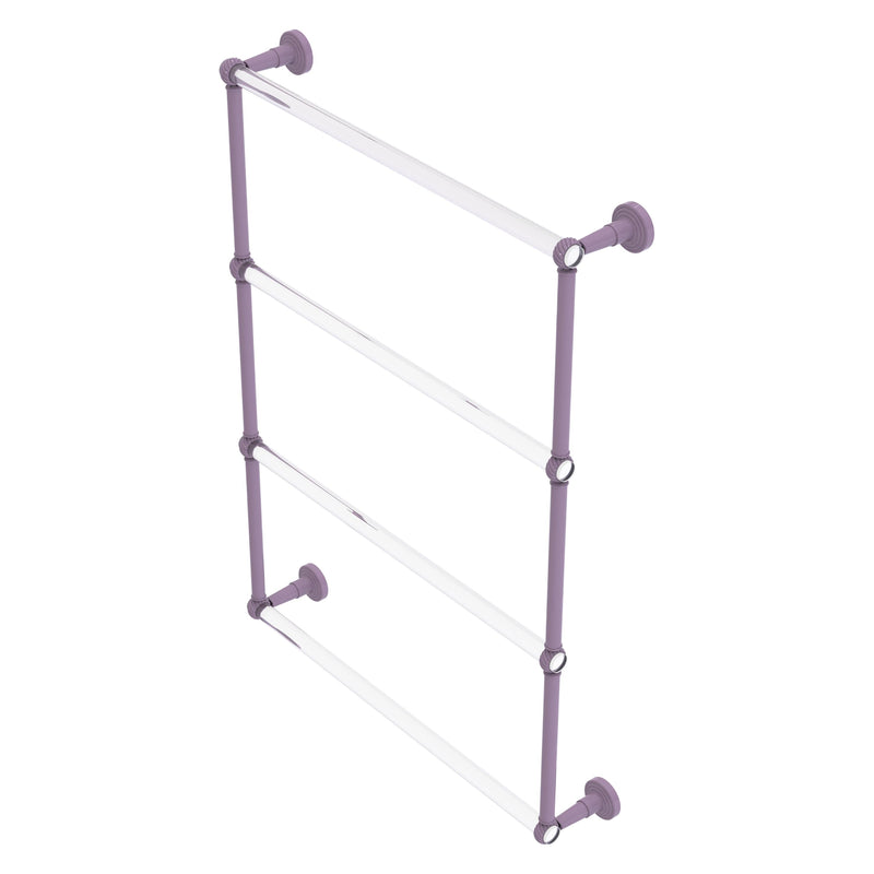 Pacific Beach Collection 4 Tier Ladder Towel Bar with Twisted Accents