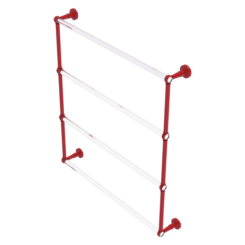 Pacific Beach Collection 4 Tier Ladder Towel Bar with Twisted Accents