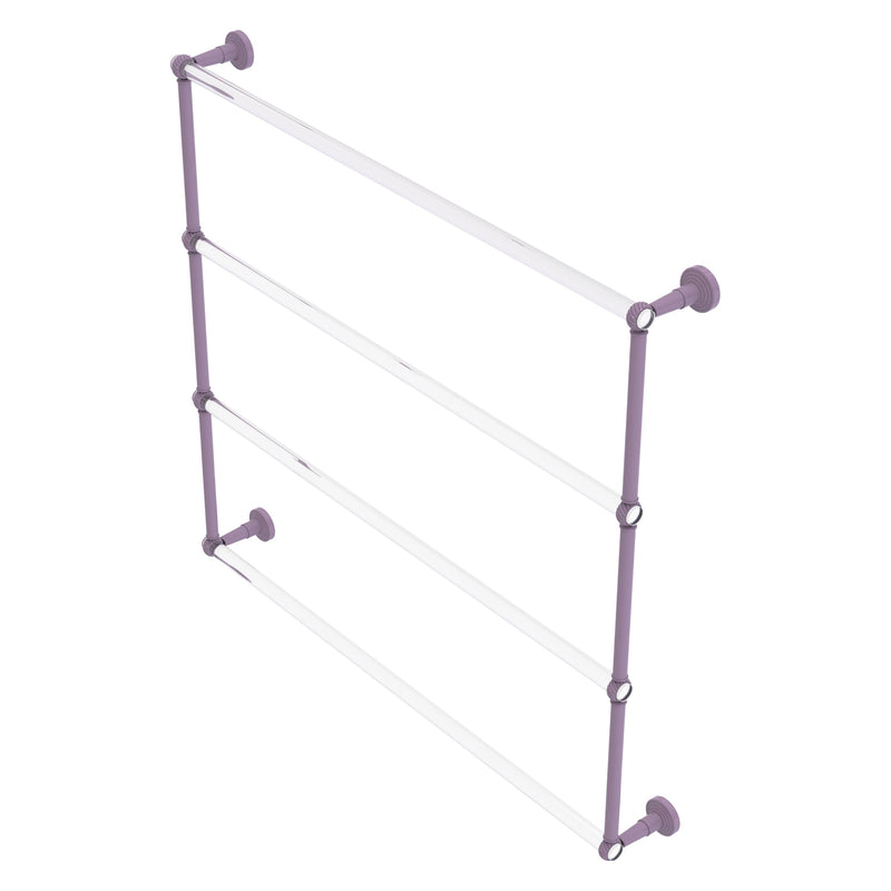 Pacific Beach Collection 4 Tier Ladder Towel Bar with Twisted Accents