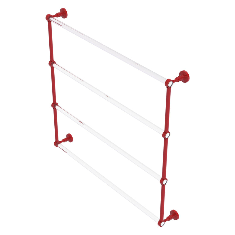 Pacific Grove Collection 4 Tier Ladder Towel Bar with Smooth Accents