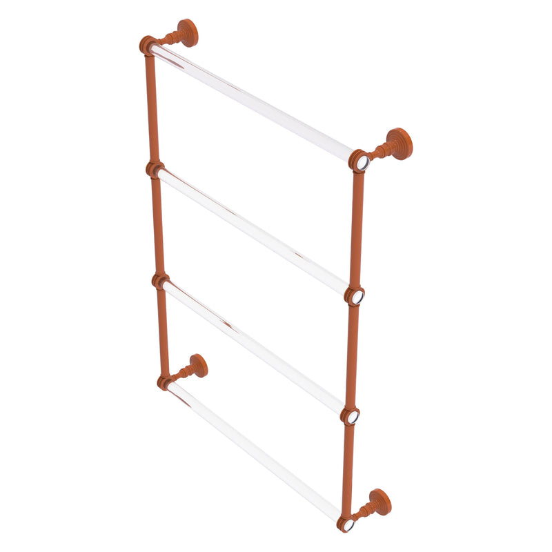 Pacific Grove Collection 4 Tier Ladder Towel Bar with Dotted Accents