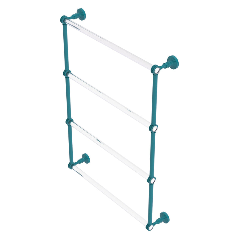 Pacific Grove Collection 4 Tier Ladder Towel Bar with Dotted Accents