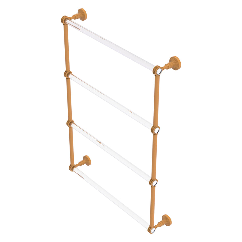 Pacific Grove Collection 4 Tier Ladder Towel Bar with Dotted Accents