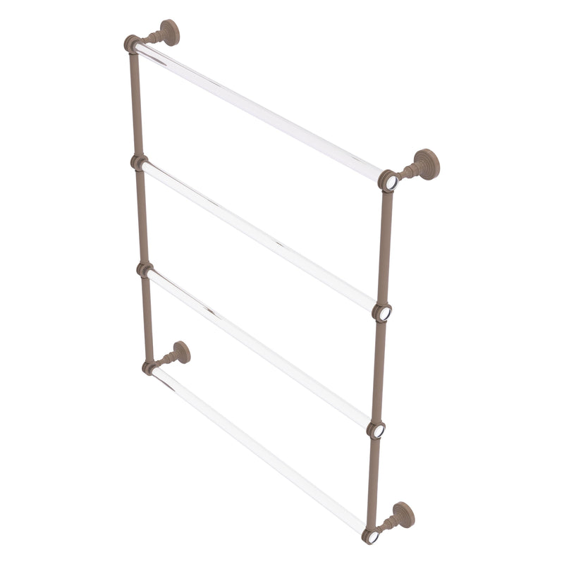 Pacific Grove Collection 4 Tier Ladder Towel Bar with Dotted Accents