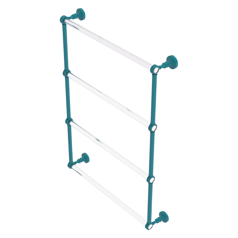 Pacific Grove Collection 4 Tier Ladder Towel Bar with Grooved Accents