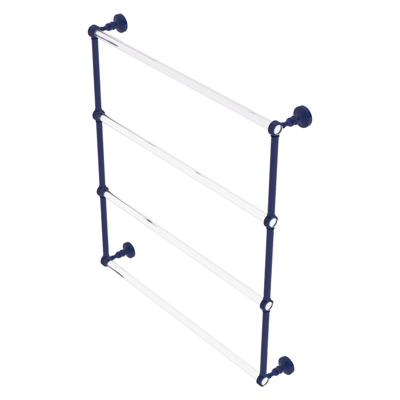 Pacific Grove Collection 4 Tier Ladder Towel Bar with Grooved Accents