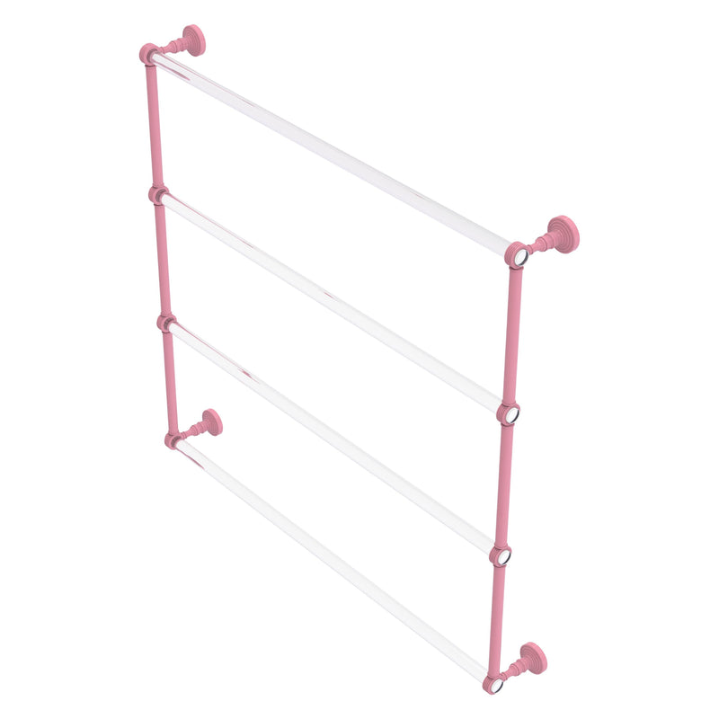 Pacific Grove Collection 4 Tier Ladder Towel Bar with Grooved Accents