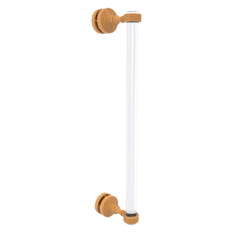 Pacific Grove Collection Single Side Shower Door Pull with Dotted Accents