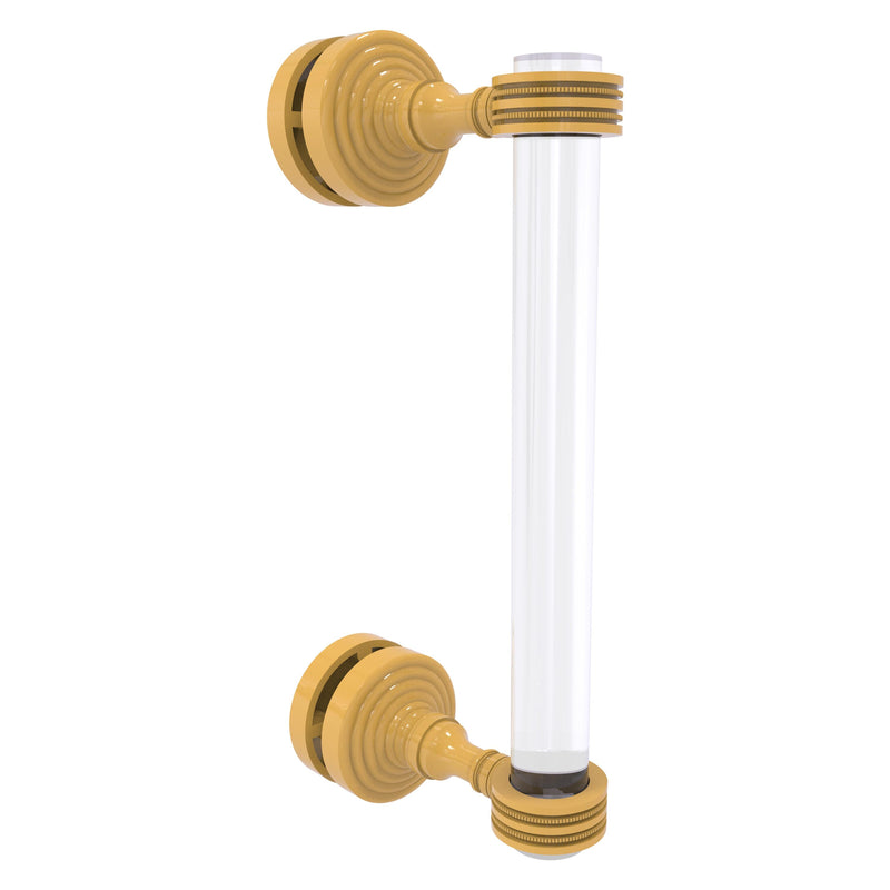 Pacific Grove Collection Single Side Shower Door Pull with Dotted Accents