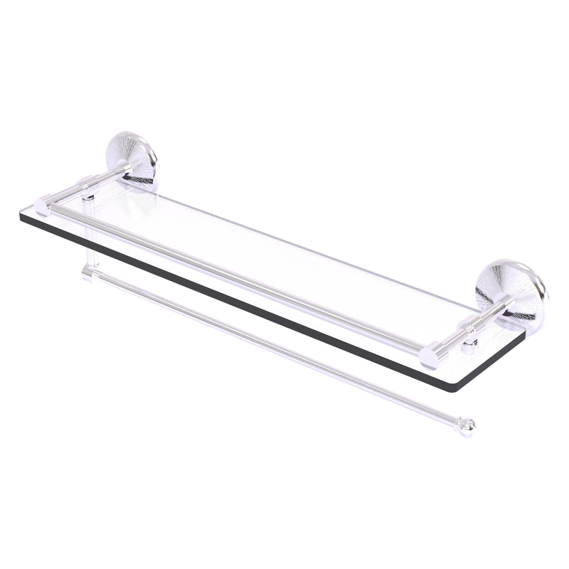 Prestige Monte Carlo Paper Towel Holder with Gallery Glass Shelf