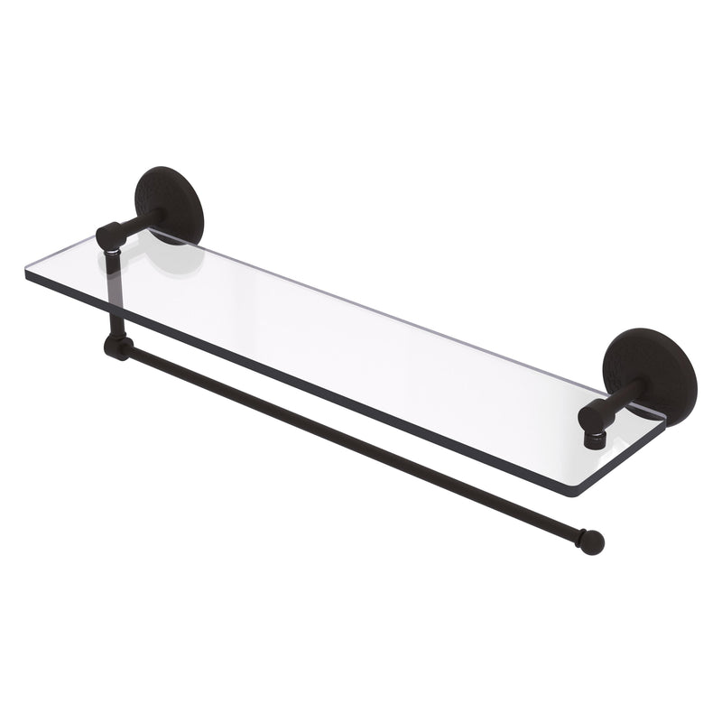 Prestige Monte Carlo Collection Paper Towel Holder with Glass Shelf