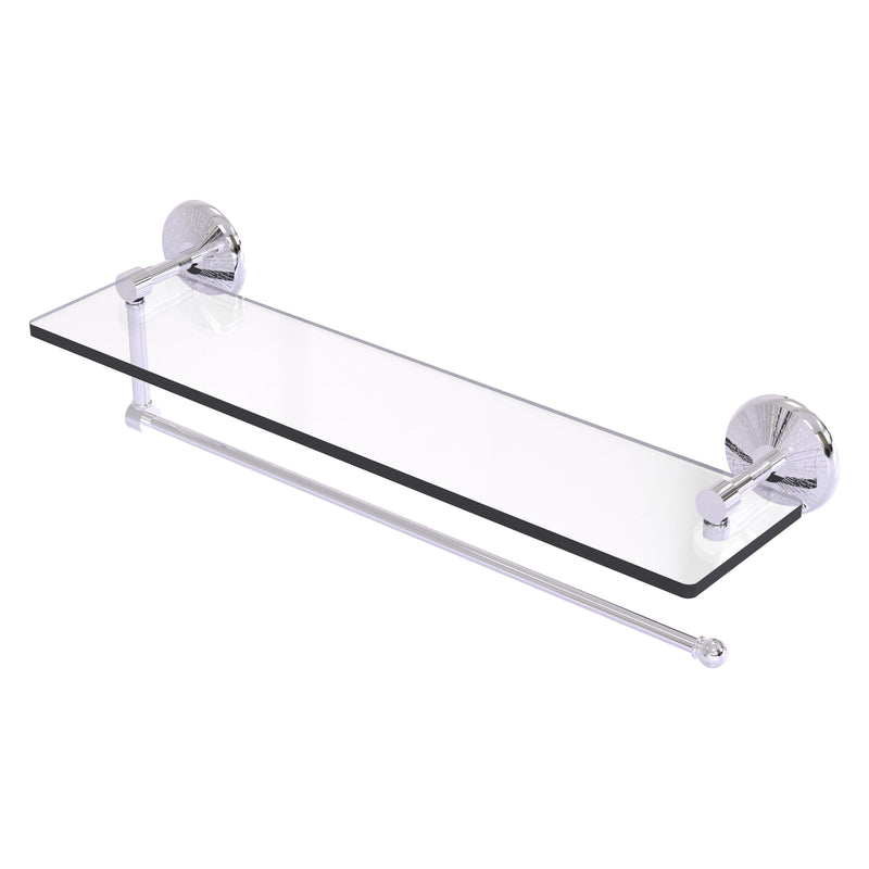 Prestige Monte Carlo Collection Paper Towel Holder with Glass Shelf