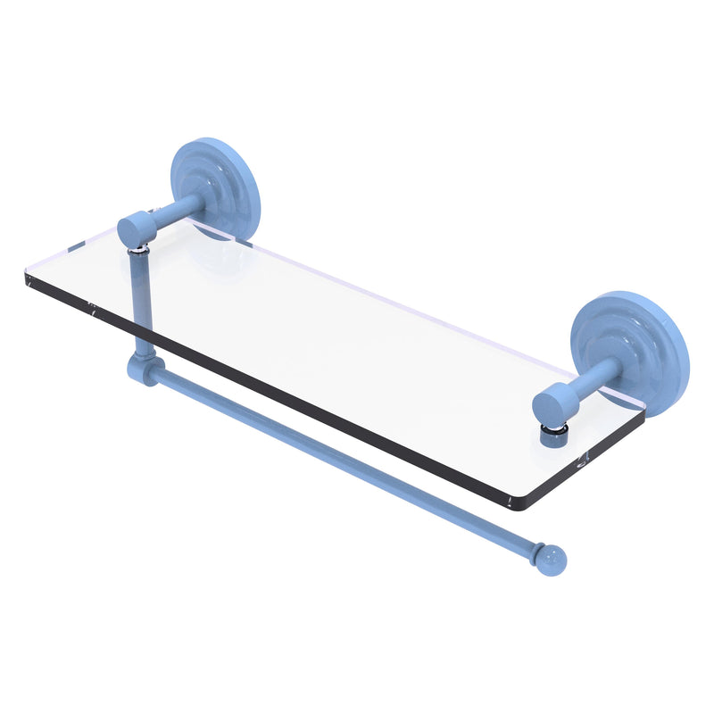 Prestige Que New Collection Paper Towel Holder with Glass Shelf