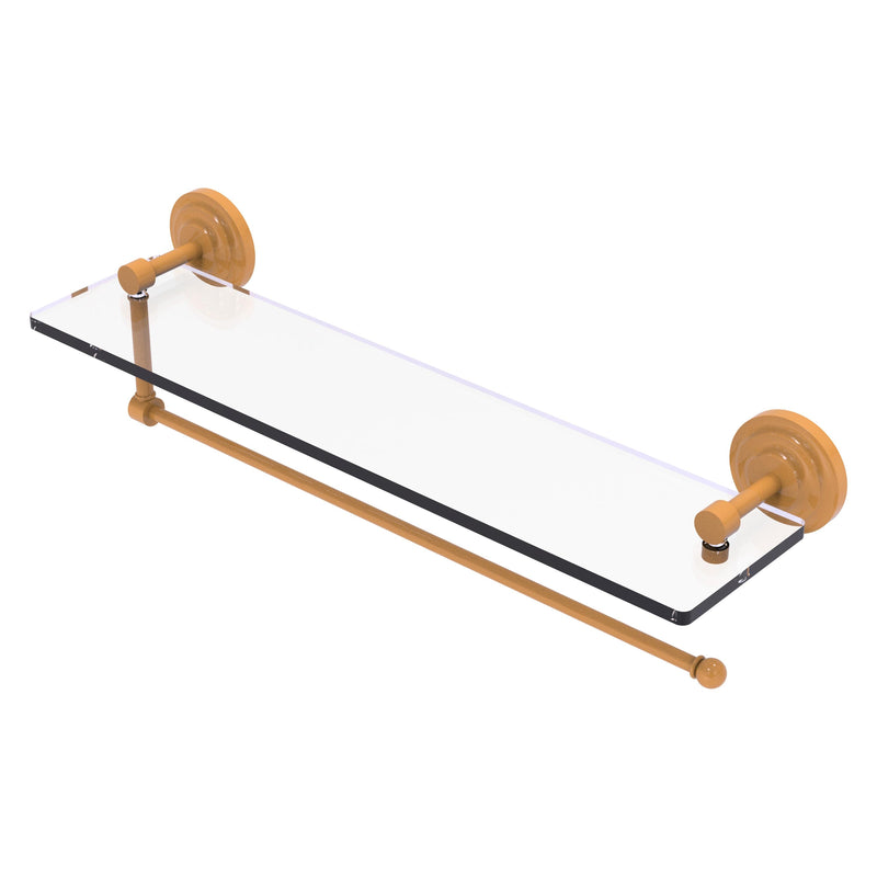 Prestige Que New Collection Paper Towel Holder with Glass Shelf