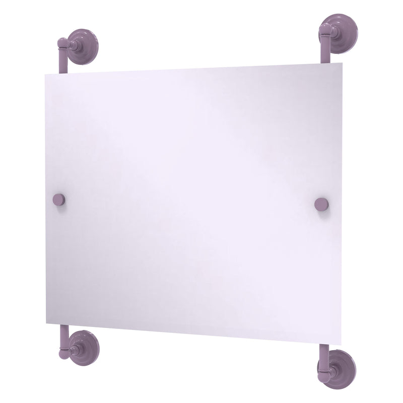 Prestige Que New Landscape Rectangular Frameless Rail Mounted Mirror