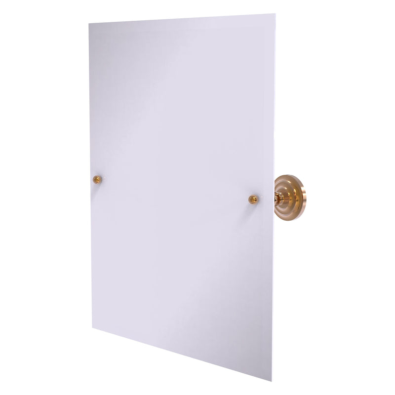 Frameless Rectangular Tilt Mirror with Beveled Edge