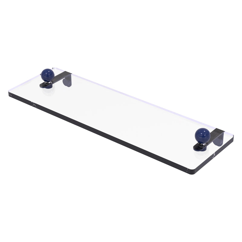 Prestige Regal Collection Glass Vanity Shelf with Beveled Edges