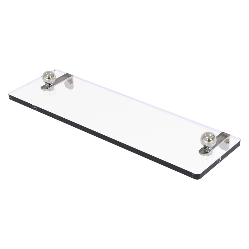 Prestige Regal Collection Glass Vanity Shelf with Beveled Edges