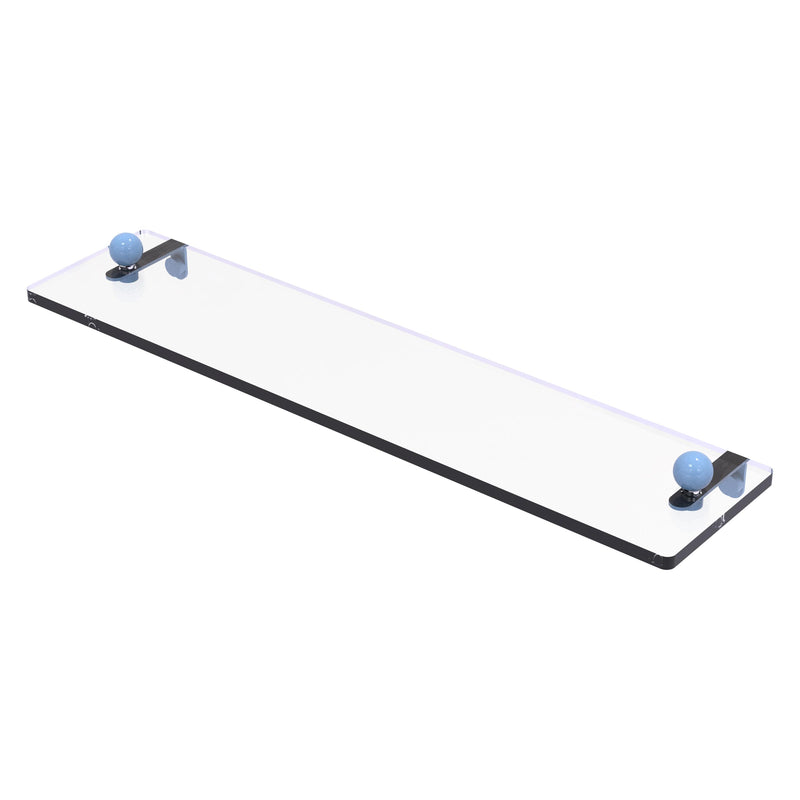 Prestige Regal Collection Glass Vanity Shelf with Beveled Edges