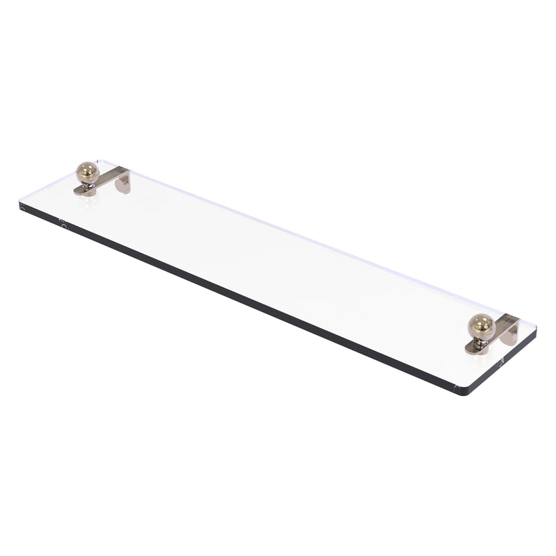 Prestige Regal Collection Glass Vanity Shelf with Beveled Edges