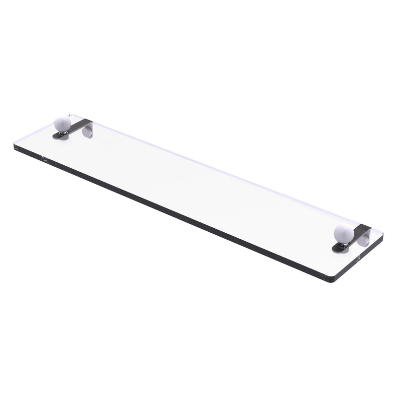 Prestige Regal Collection Glass Vanity Shelf with Beveled Edges