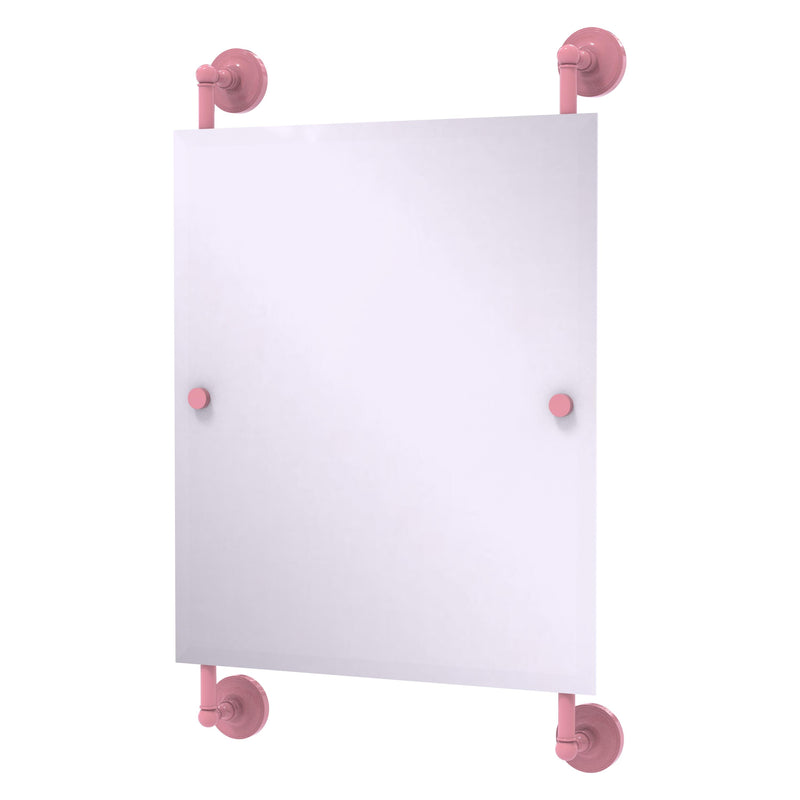 Prestige Regal Collection Rectangular Frameless Rail Mounted Mirror