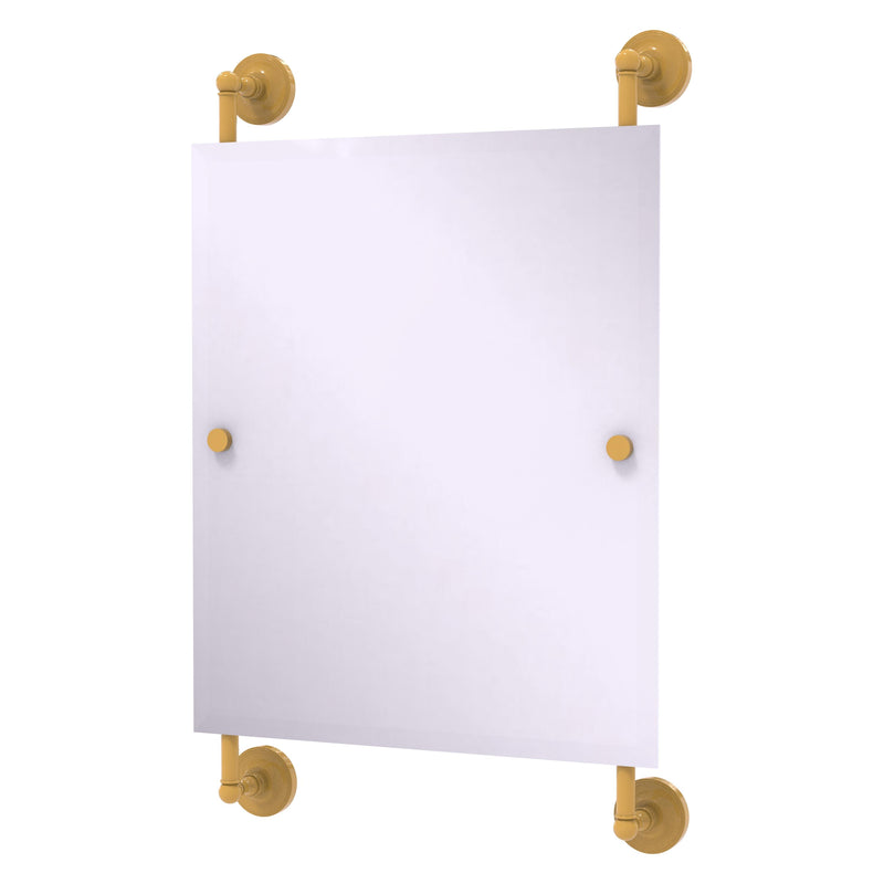 Prestige Regal Collection Rectangular Frameless Rail Mounted Mirror