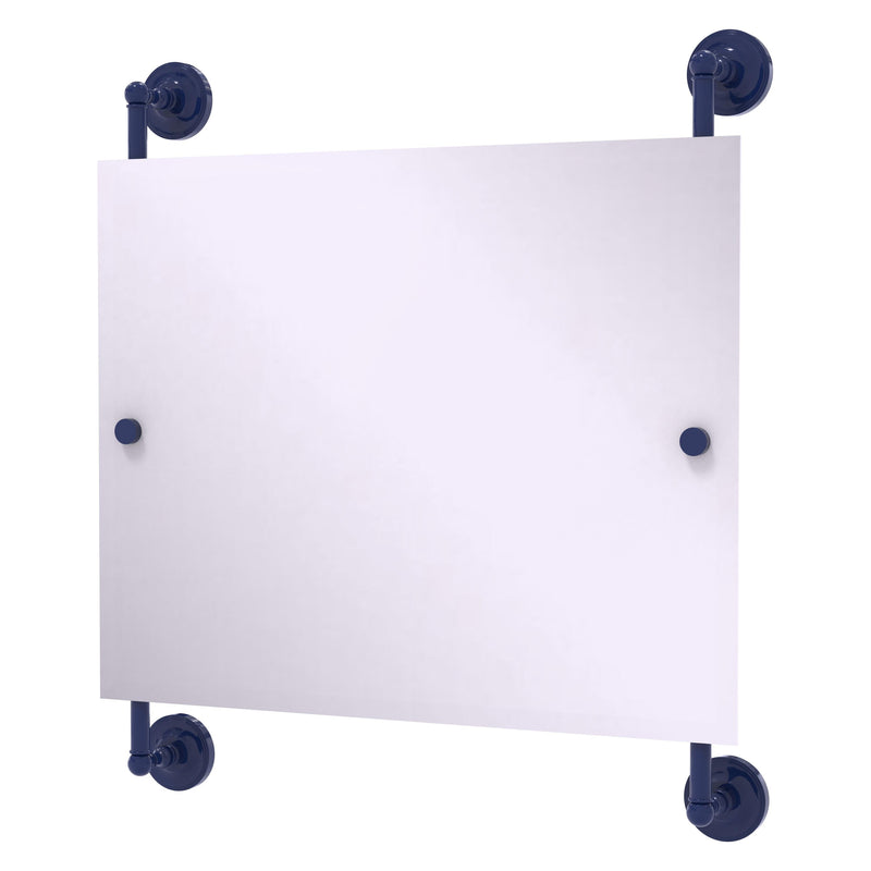 Prestige Regal Landscape Rectangular Frameless Rail Mounted Mirror