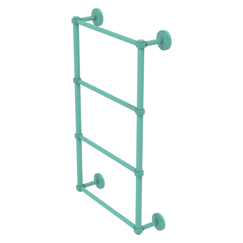 Prestige Regal Collection 4 Tier Ladder Towel Bar with Grooved Accents