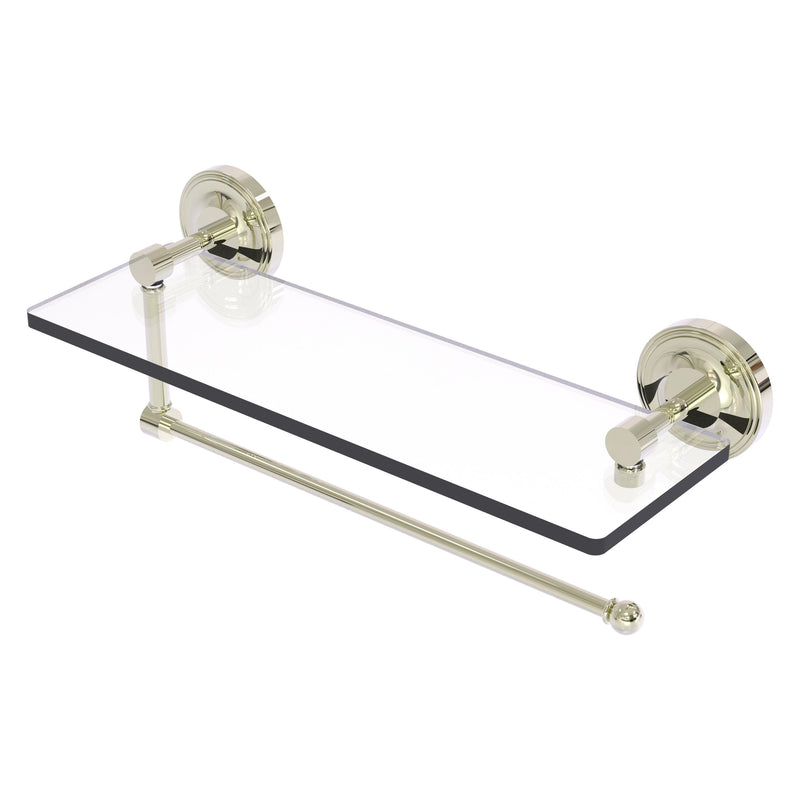 Prestige Regal Collection Paper Towel Holder with Glass Shelf