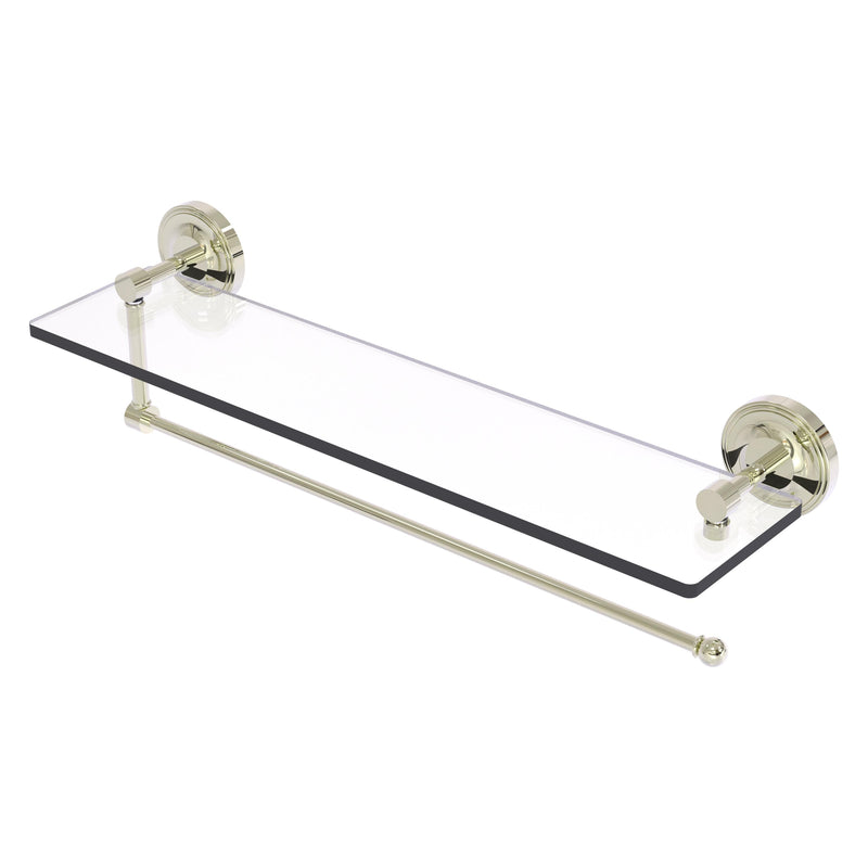 Prestige Regal Collection Paper Towel Holder with Glass Shelf