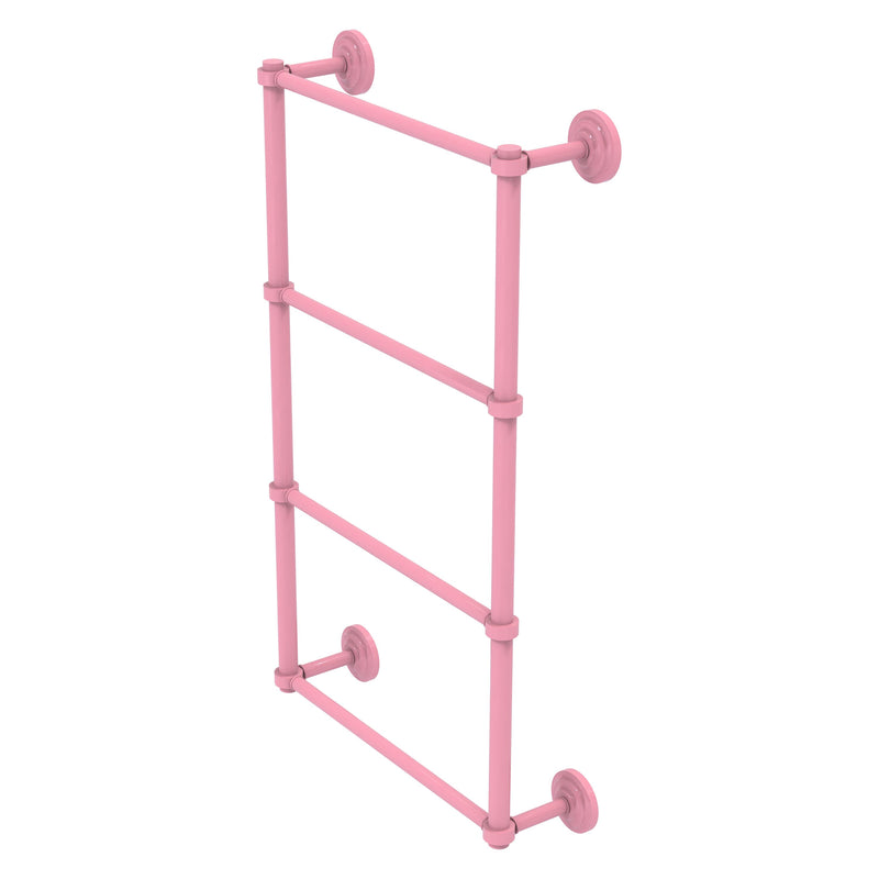 Que New Collection 4 Tier Ladder Towel Bar with Smooth Accents