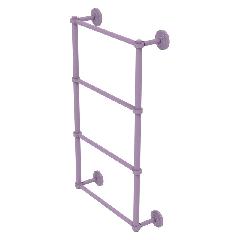 Que New Collection 4 Tier Ladder Towel Bar with Smooth Accents