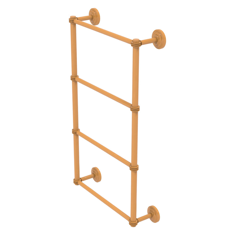 Que New Collection 4 Tier Ladder Towel Bar with Dotted Accents