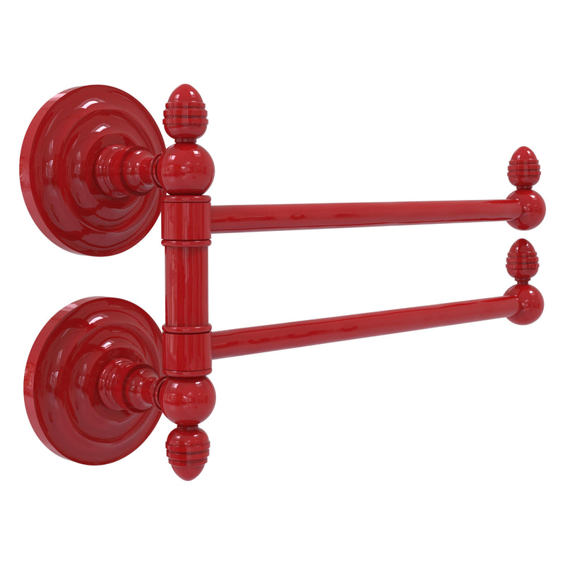 Que New Collection 2 Swing Arm Towel Rail