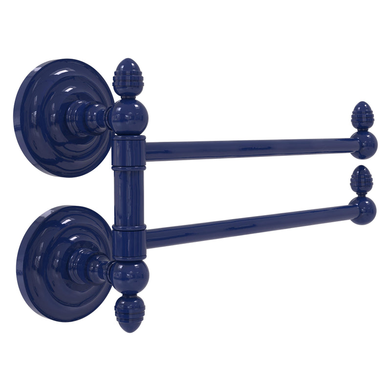 Que New Collection 2 Swing Arm Towel Rail