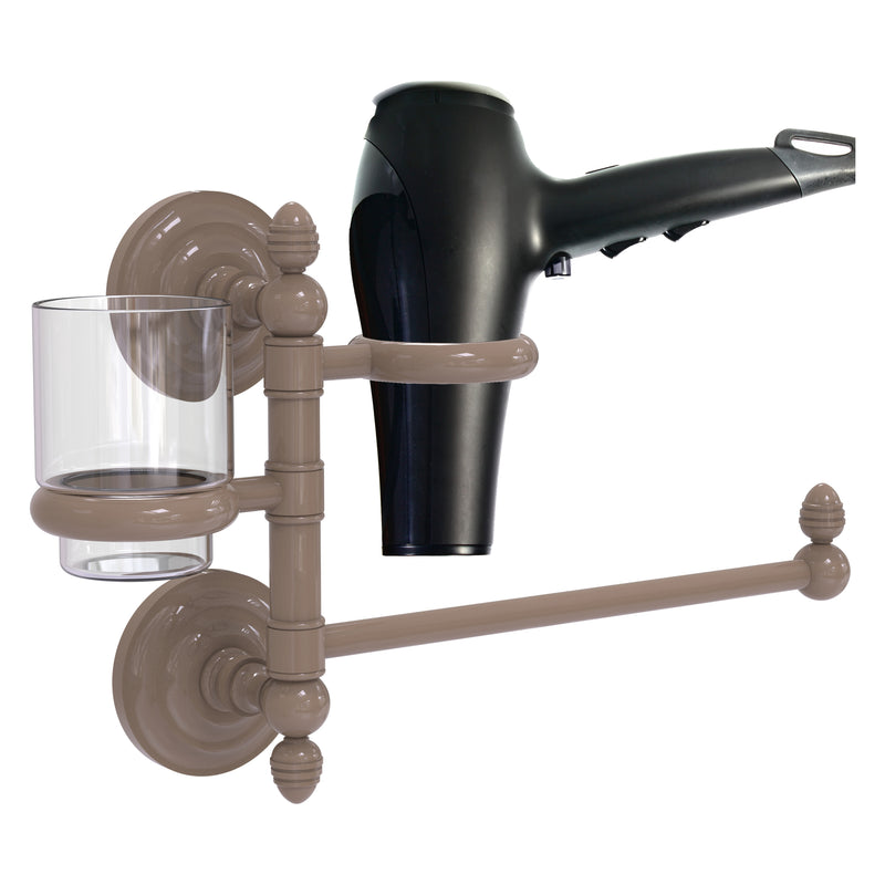 Que New Collection Hair Dryer Holder and Organizer