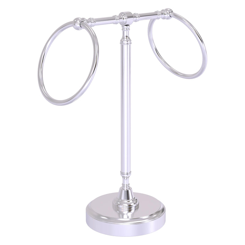 Vanity Top 2 Towel Ring Guest Towel Valet