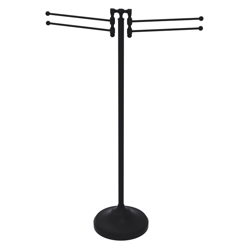 Towel Stand with 4 Pivoting Swing Arms