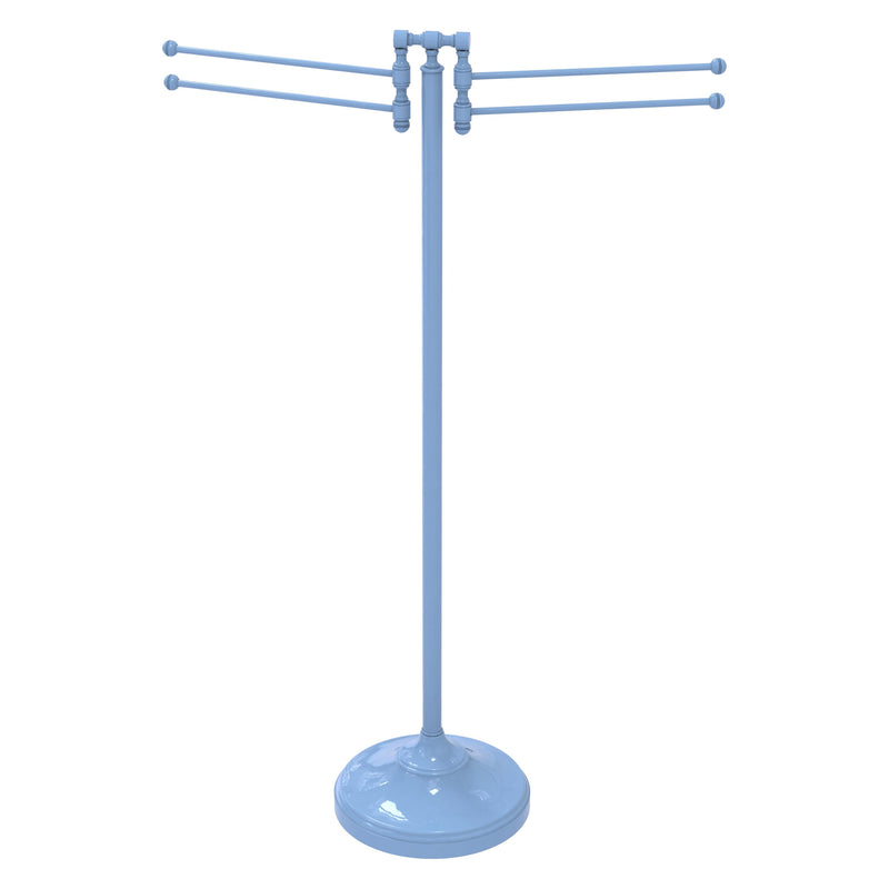 Towel Stand with 4 Pivoting Swing Arms