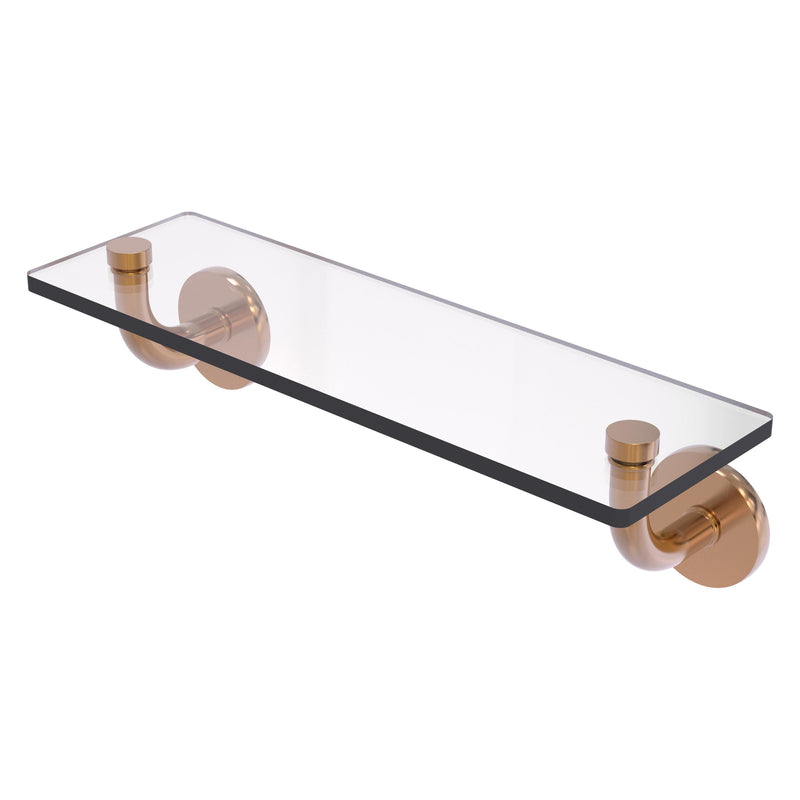 Remi Collection Glass Vanity Shelf  with Beveled Edges