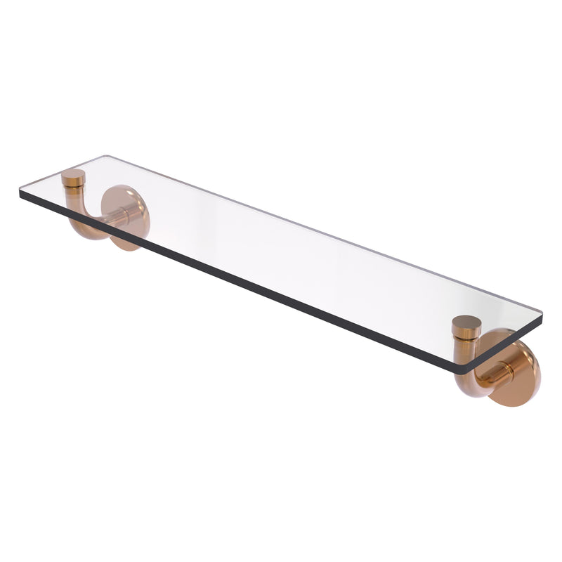 Remi Collection Glass Vanity Shelf  with Beveled Edges